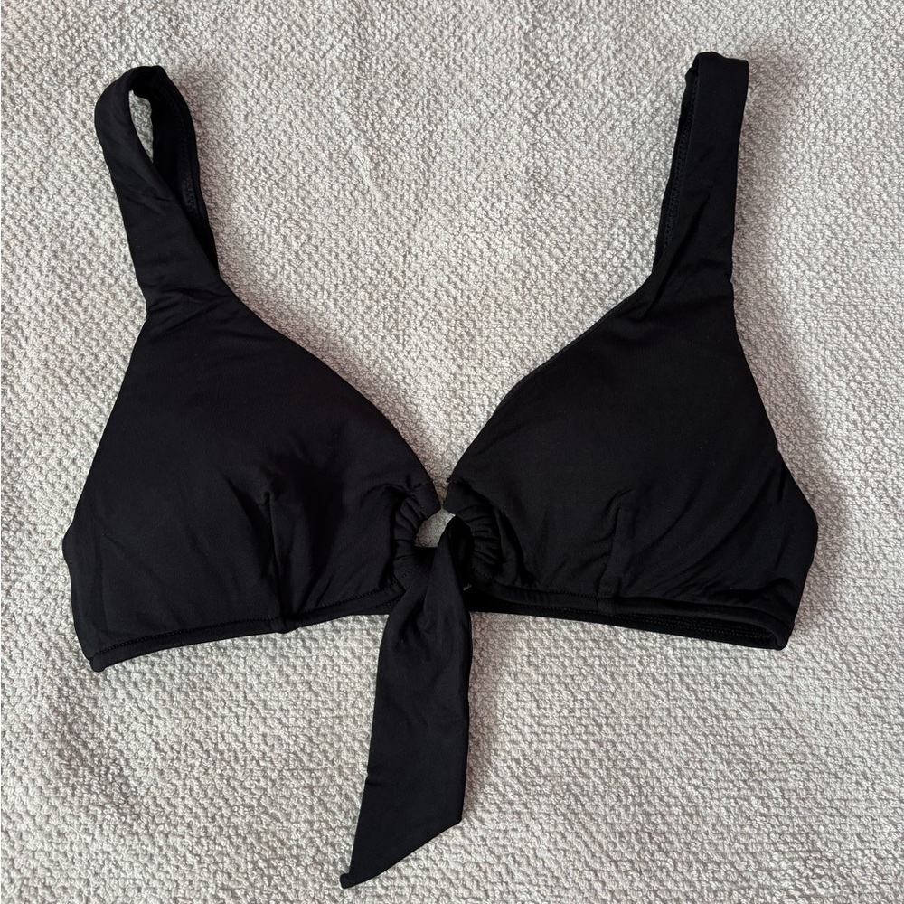 Seafolly Black Bikini Top Sz 12 NWOT | Seafolly Bikini Top | Beach Swim Outfit - - Picture 3 of 7